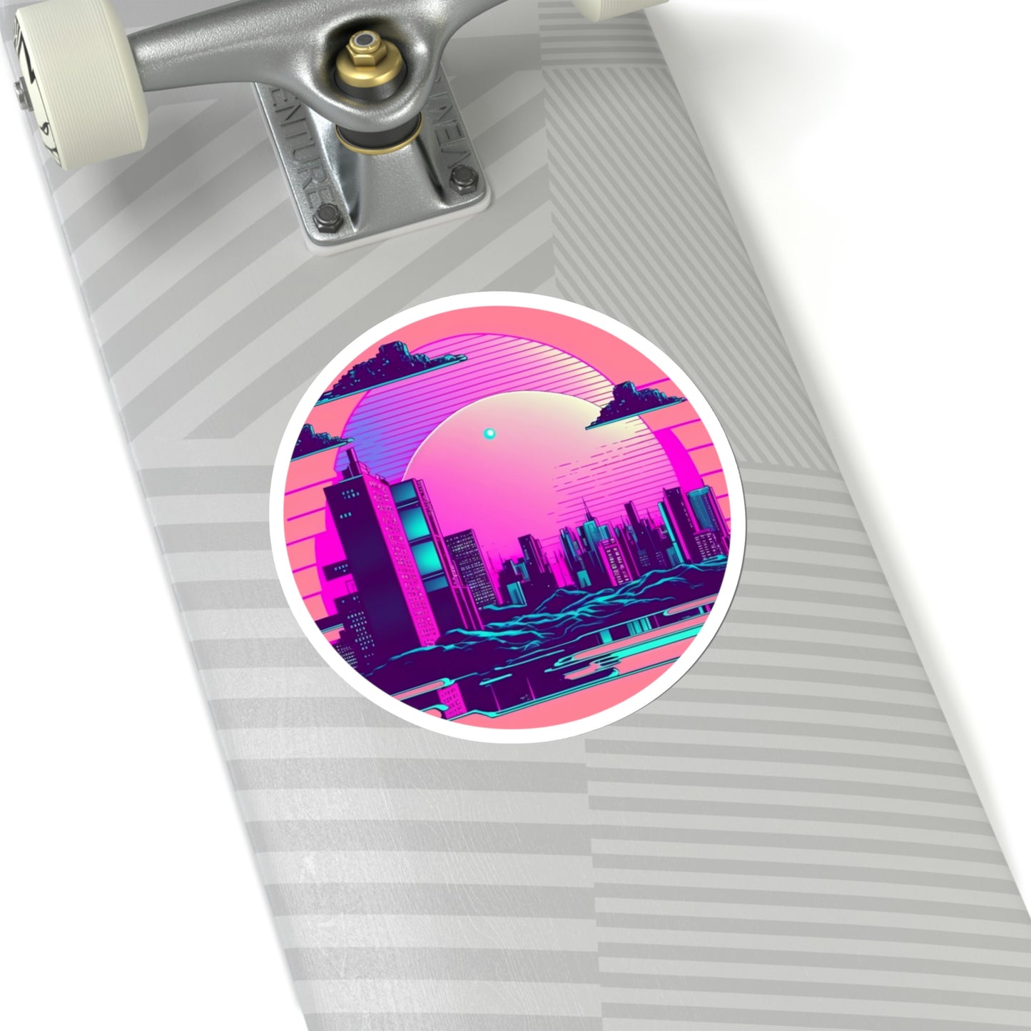 Vapor Wave Cityscape
