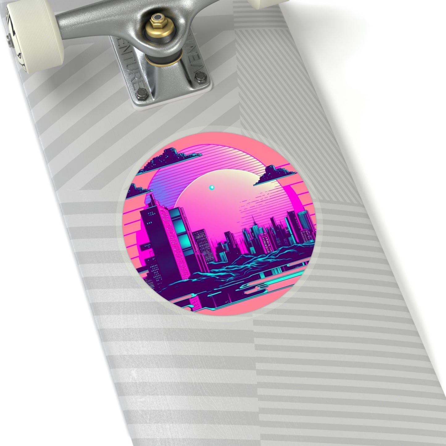Vapor Wave Cityscape